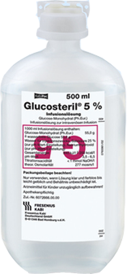 GLUCOSTERIL 5% freeflex Infusionslösung