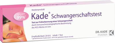 KADE Schwangerschaftstest