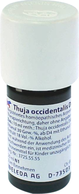 THUJA OCCIDENTALIS D 6 Dilution