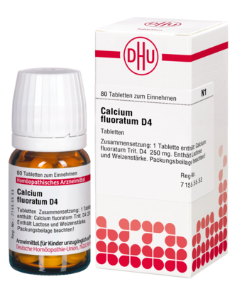 CALCIUM FLUORATUM D 4 Tabletten