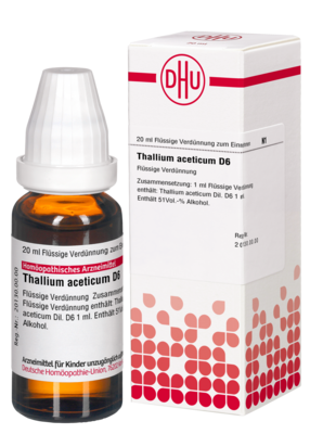 THALLIUM ACETICUM D 6 Dilution