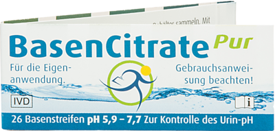 BASEN CITRATE Pur Teststr.pH 5,9-7,7 n.Apot.R.Keil