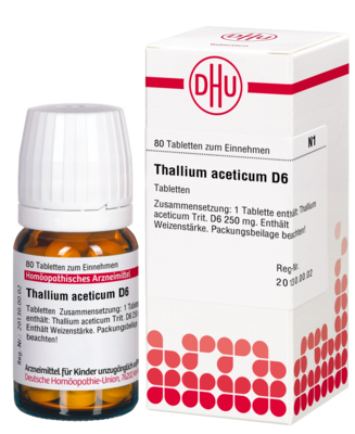 THALLIUM ACETICUM D 6 Tabletten