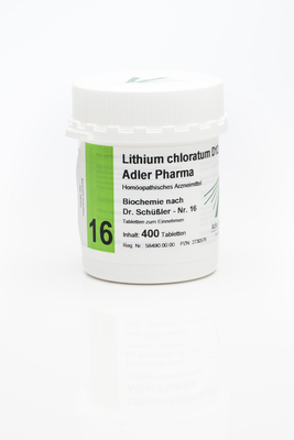 BIOCHEMIE Adler 16 Lithium chloratum D 12 Tabl.