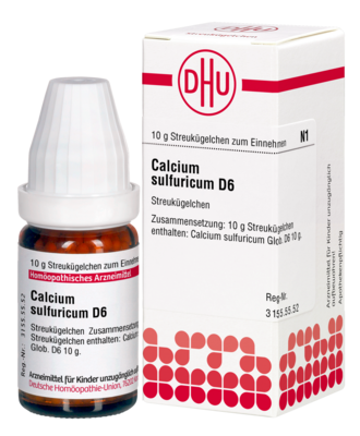 CALCIUM SULFURICUM D 6 Globuli