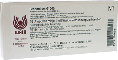 PERICARDIUM GL D 15 Ampullen