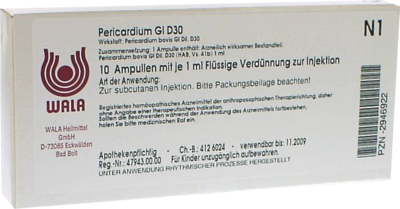 PERICARDIUM GL D 30 Ampullen