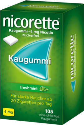 NICORETTE Kaugummi 4 mg freshmint