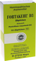 FORTAKEHL D 3 Zäpfchen