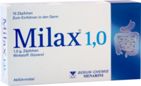 MILAX 1,0 Suppositorien