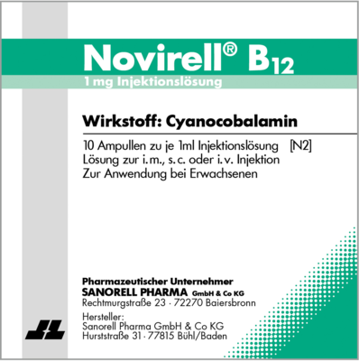 NOVIRELL B12 1 mg Injektionslösung