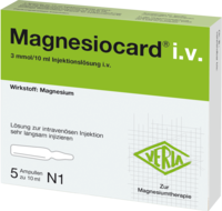 MAGNESIOCARD i.v. Injektionslösung