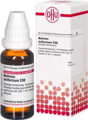 NATRIUM SULFURICUM C 30 Dilution