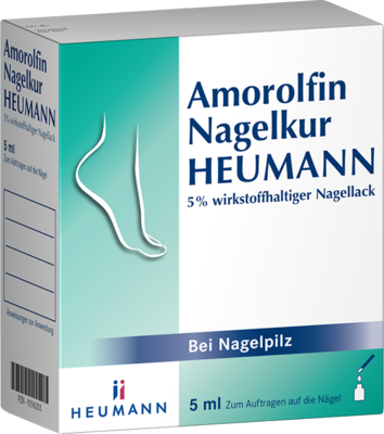 AMOROLFIN Nagelkur Heumann 5% wst.halt.Nagellack