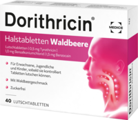 DORITHRICIN Halstabletten Waldbeere