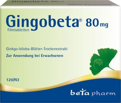 GINGOBETA 80 mg Filmtabletten