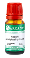 ACIDUM ACETYLOSALICYLICUM LM 1 Dilution