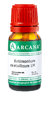 ANTIMONIUM METALLICUM LM 15 Dilution