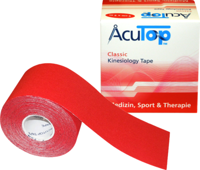 ACUTOP Kinesiologie Tape Classic 5 cmx5 m rot