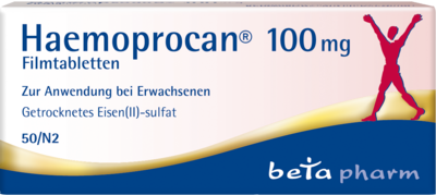 HAEMOPROCAN 100 mg Filmtabletten