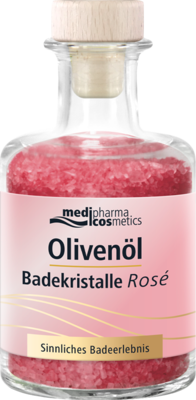 OLIVENÖL BADEKRISTALLE Rose