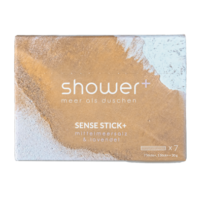 SHOWER+ SENSE STICK+ Mittelmeersalz+Lavendel