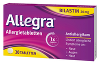 ALLEGRA Allergietabletten 20 mg Tabletten